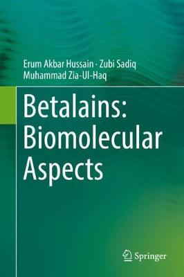 Book cover for Betalains: Biomolecular Aspects