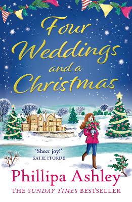 Book cover for Four Weddings and a Christmas
