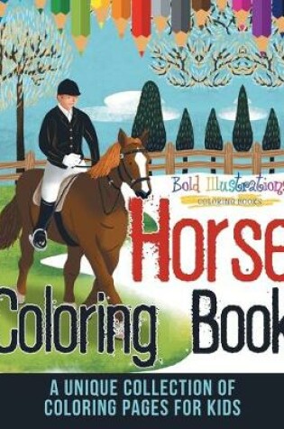 Cover of Horse Coloring Book!