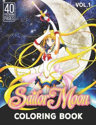 Cover of Sailor Moon Coloring Book Vol1