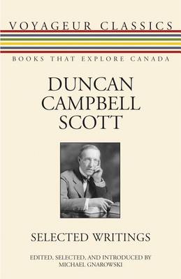 Book cover for Duncan Campbell Scott