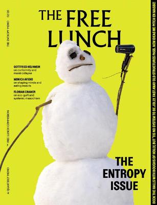 Book cover for The Free Lunch Magazine