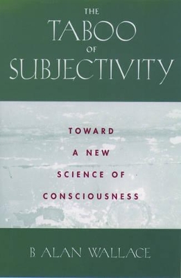 Book cover for The Taboo of Subjectivity
