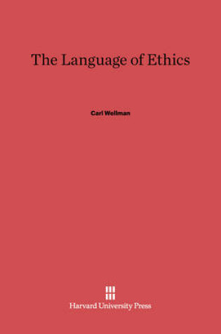 Cover of The Language of Ethics