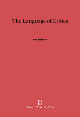 Book cover for The Language of Ethics