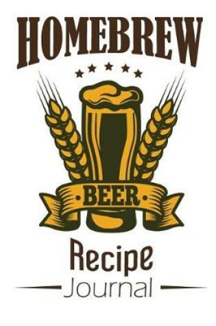 Cover of Homebrew Beer Recipe Journal