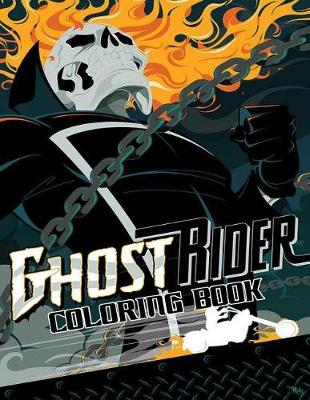 Cover of Ghost Rider Coloring Book