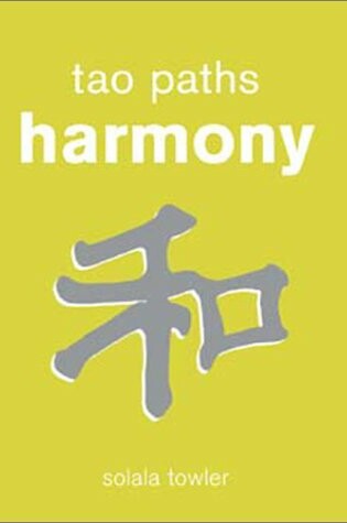 Cover of Tao Paths to Harmony