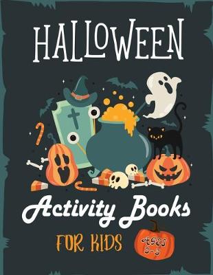 Book cover for Halloween Activity Books For Kids 3-5