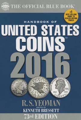 Book cover for Handbook of United States Coins 2016 Paperback