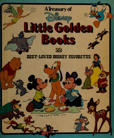 Book cover for A Treasury of Little Golden Books