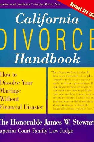 Cover of California Divorce Handbook