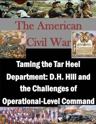 Book cover for Taming the Tar Heel Department