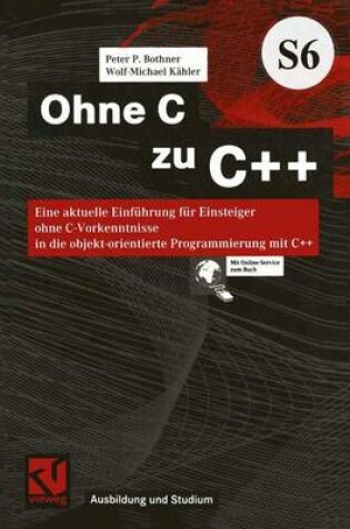 Cover of Ohne C Zu C++