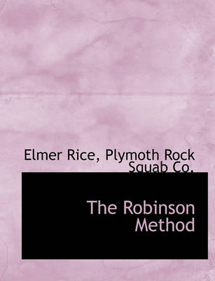 Book cover for The Robinson Method