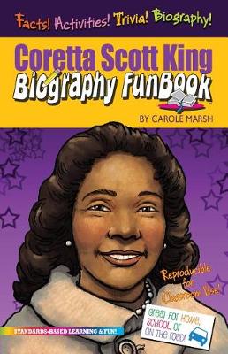 Book cover for Coretta Scott King Biography Funbook