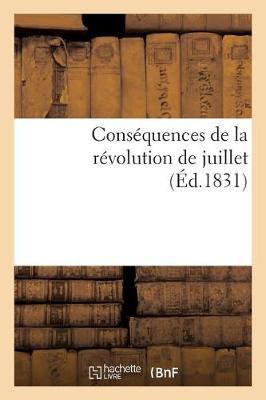 Book cover for Consequences de la Revolution de Juillet, 1er Octobre