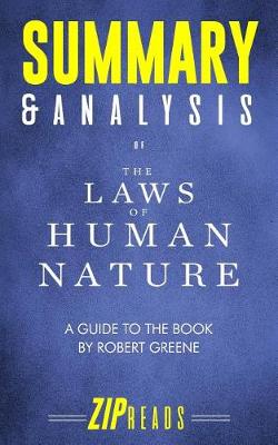 Book cover for Summary & Analysis of The Laws of Human Nature