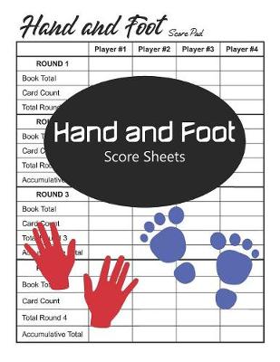 Book cover for Hand and Foot Score Sheets