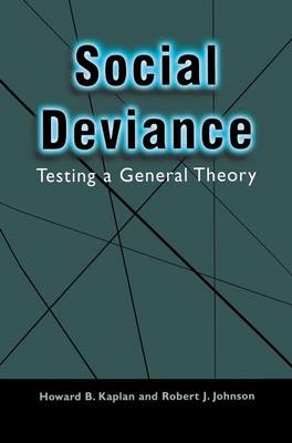 Book cover for Social Deviance