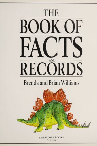 Cover of Book of Facts and Records
