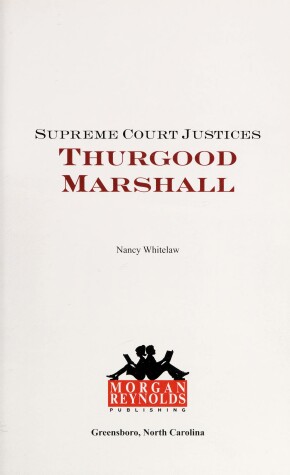 Cover of Thurgood Marshall