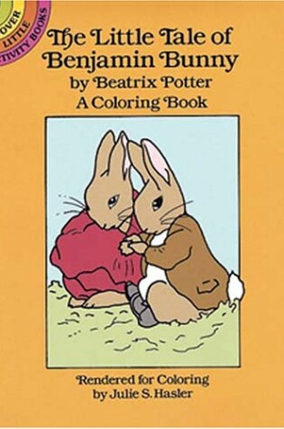 Cover of The Little Tale of Benjamin Bunny Colouring Book