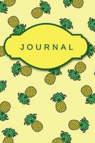 Cover of Journal (Yellow Pineapples)