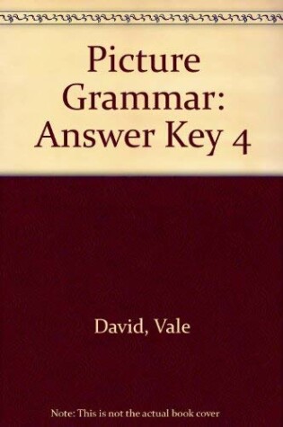 Cover of Picture Grammar 4 Ans Key Intnl