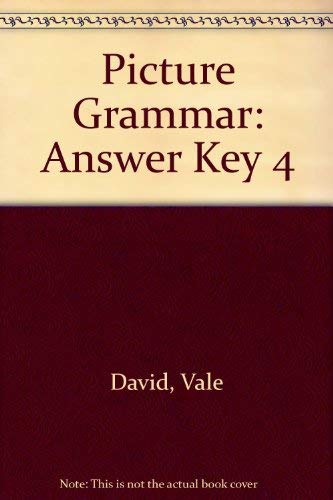 Book cover for Picture Grammar 4 Ans Key Intnl