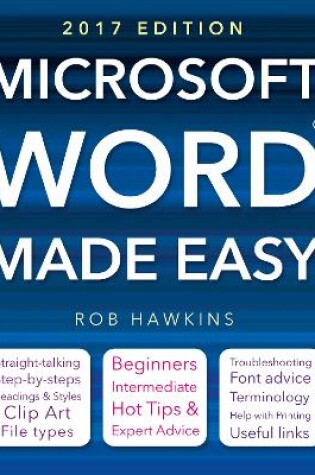 Cover of Microsoft Word Made Easy (2017 edition)