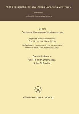 Book cover for Grenzschichten in Gas-Teilchen-Stromungen Hinter Stosswellen