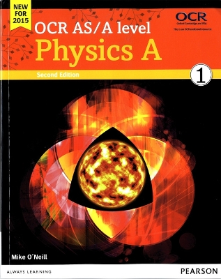 Book cover for OCR AS/A level Physics A Student Book 1