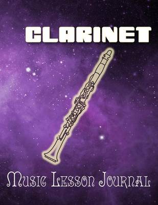 Book cover for Clarinet Music Lesson Journal