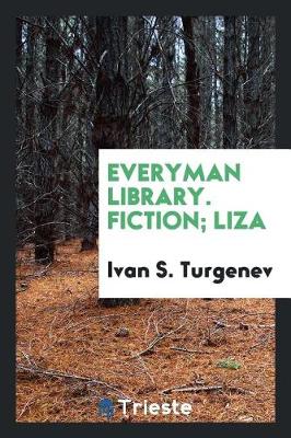 Book cover for Everyman Library. Fiction; Liza