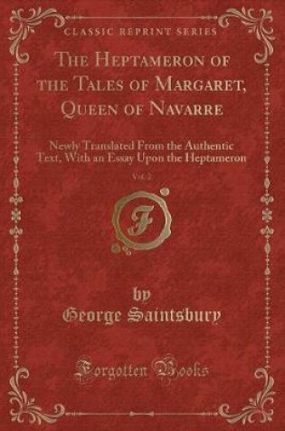 Cover of The Heptameron of the Tales of Margaret, Queen of Navarre, Vol. 2