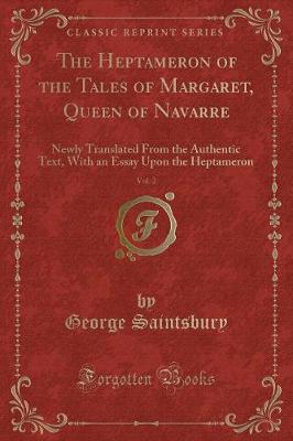 Book cover for The Heptameron of the Tales of Margaret, Queen of Navarre, Vol. 2