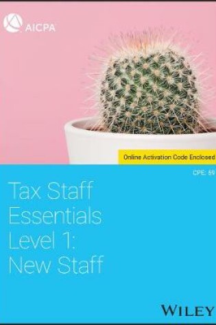 Cover of Tax Staff Essentials, Level 1