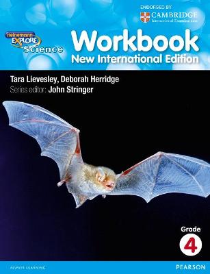 Book cover for Heinemann Explore Science 2nd International Edition Workbook 4