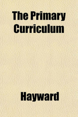 Cover of The Primary Curriculum