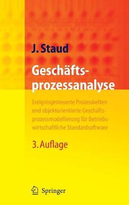 Book cover for Geschäftsprozessanalyse