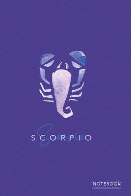 Book cover for Scorpio Notebook