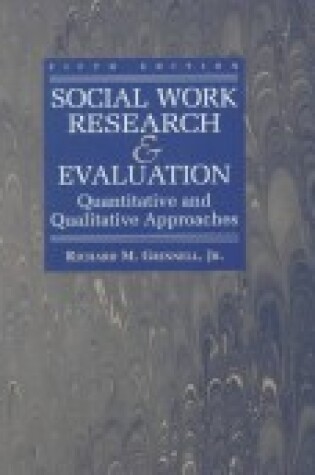 Cover of Social Work Res and Evaluation