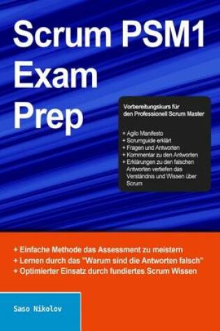 Cover of Scrum Psm1 Exam Preparation