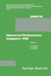 Book cover for Numerical Mathematics Singapore 1988