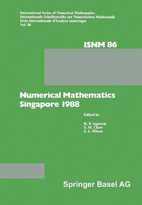 Book cover for Numerical Mathematics Singapore 1988