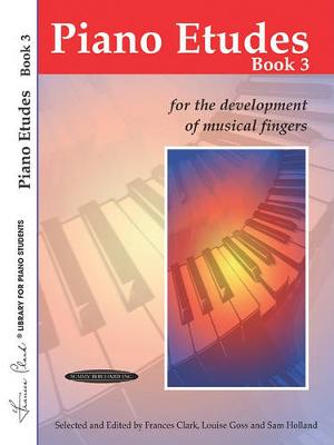 Cover of Etudes for the Development of Musical Fingers Bk 3