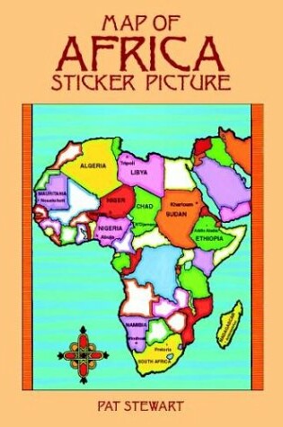 Cover of Map of Africa Sticker Picture