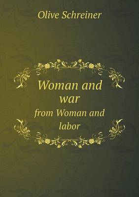 Book cover for Woman and war from Woman and labor