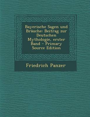 Book cover for Bayerische Sagen Und Brauche